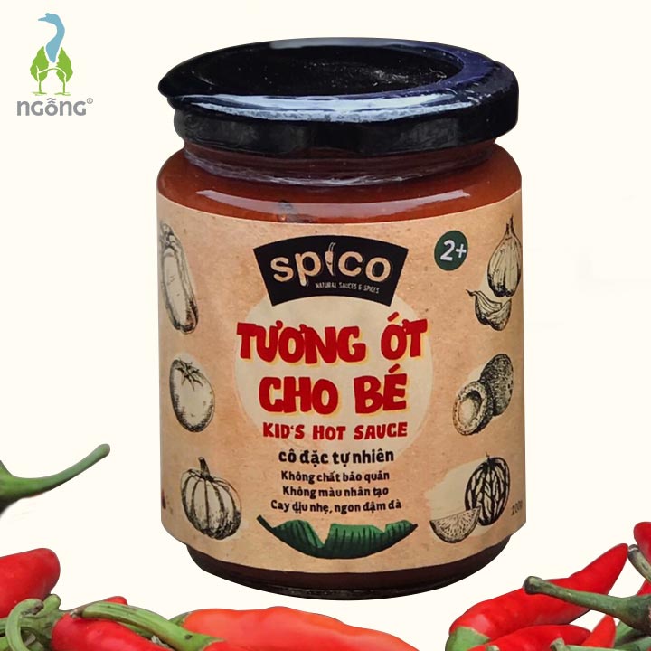 Tương Ớt Cho Bé Spico Lọ 200gr