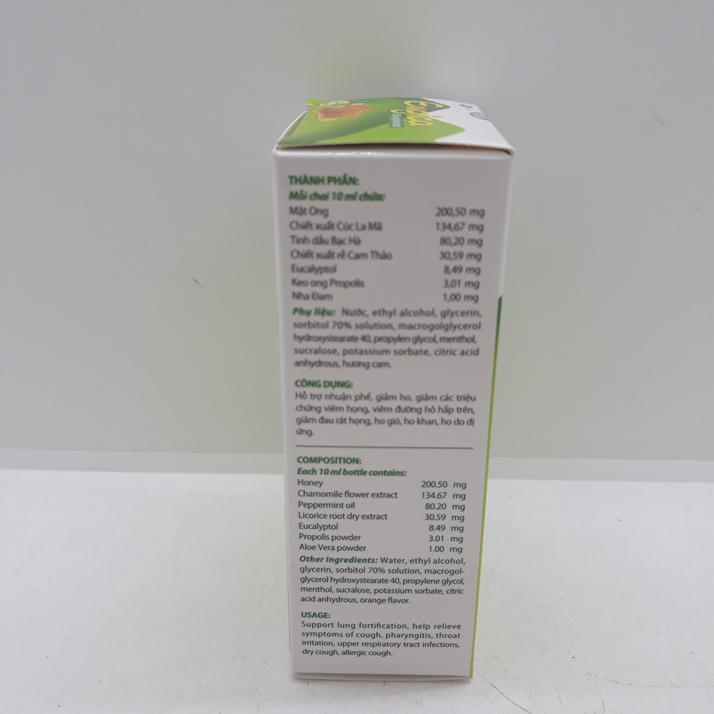 Xịt Họng Eugica [Chai 10ml] Hỗ Trợ Nhuận Phế, Giảm Ho, Giảm Các Triệu Chứng Đau Họng, Viêm Đường Hô Hấp Trên