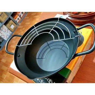Gác chảo rán inox 304 ,vỉ gác chiên ráo dầu mỡ 28cm