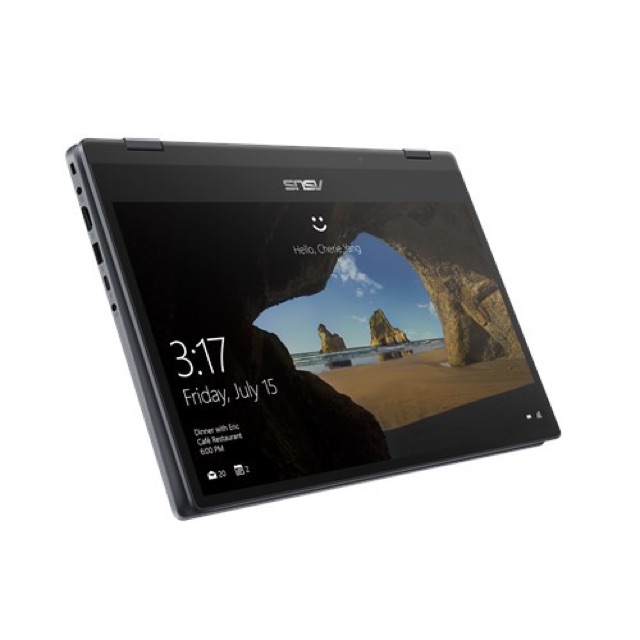 Laptop 💻 Asus Vivobook TP201SA gập lại như iPad vô cùng tiện dụng và thời trang😍 | BigBuy360 - bigbuy360.vn