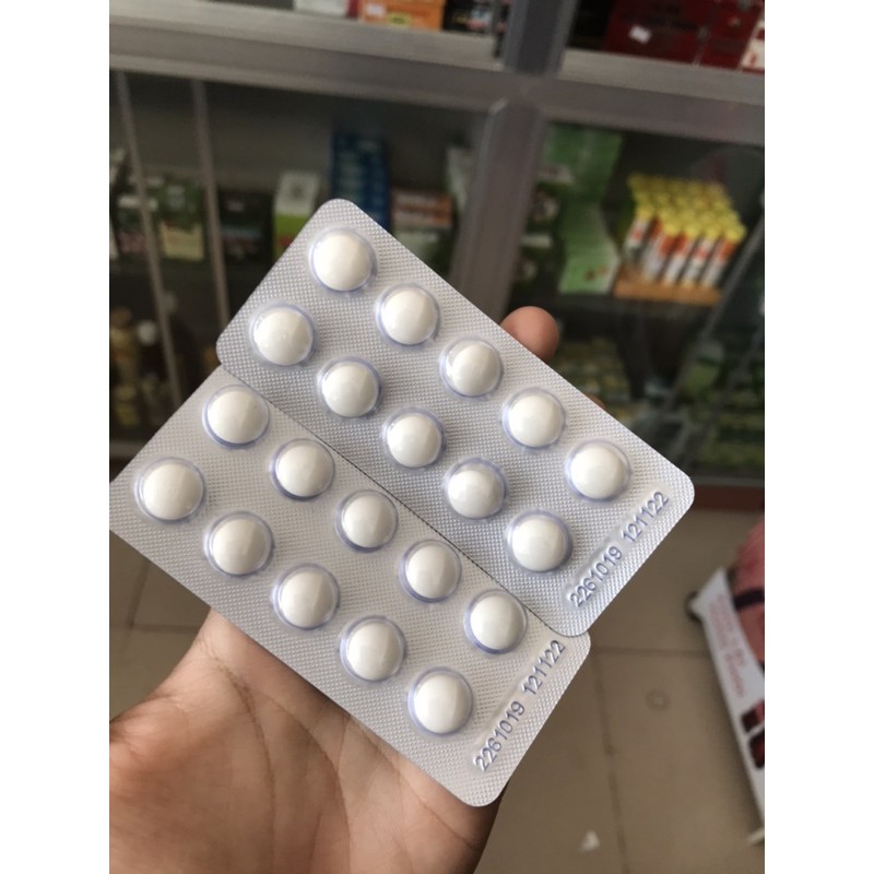 Vitamin B1 nén bao đường vỉ/10viên