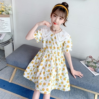 [XẢ LỖ] Váy thô mềm bé gái size đại 26 đến 45kg M078