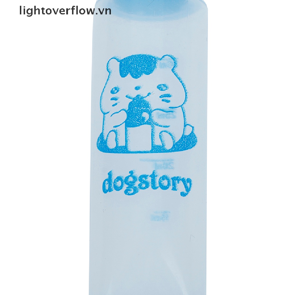 Bình Sữa Silicon 30ml Gắn Núm Ti Giả Nhỏ Cho Thú Cưng / Hamster / Mèo Cưng