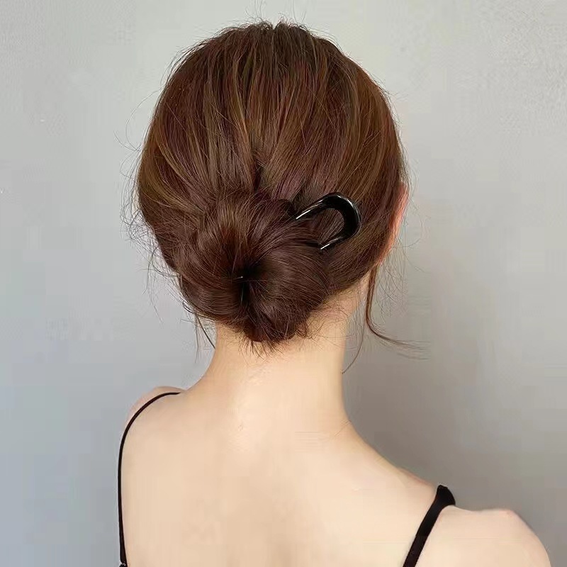 Trâm Cài Tóc Chữ U Phong Cách Retro Thanh Lịch Cho Nữ