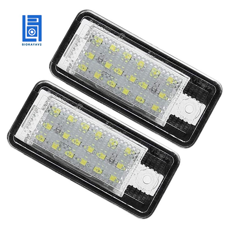 Đèn Led Gắn Biển Số Xe Hơi Audi A3 S3 8p A4 B6 B7 A5 A6 4f Q7 A8 S8 C6