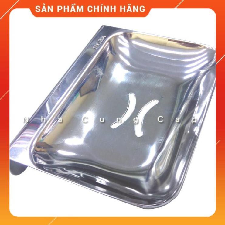 (FREESHIPP) KỆ XÀ PHÒNG CAO CẤP INOX 304, KỆ XÀ BÔNG INOX304, KHAY XÀ BÔNG INOX304