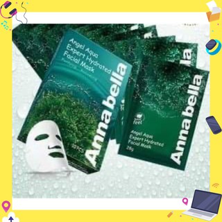 MẶT NẠ TẢO BIỂN CẤP NƯỚC CĂNG BÓNG, TRẮNG DA ANNABELLA ANGEL AQUA (NRS)