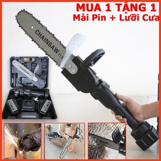Máy mài pin hitachi 118v tặng lưỡi cưa xích - máy mài góc, máy cắt pin hitachi 118v - lõi đồng