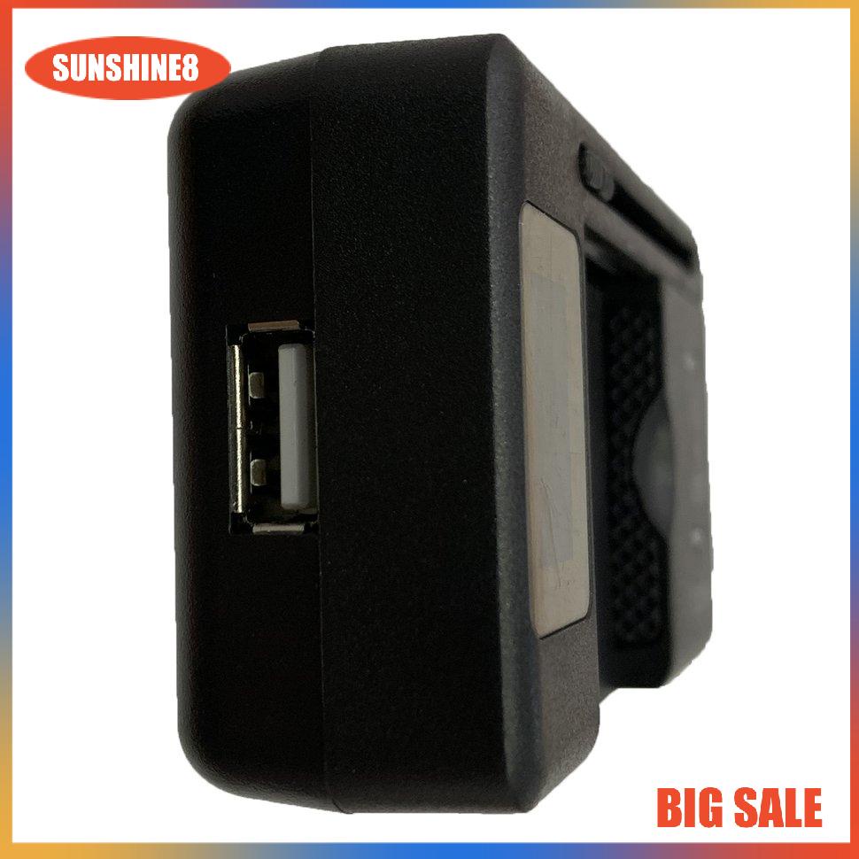 【SUN】[59K]Màn hình chỉ báo LCD bộ sạc pin di động phổ quát cho điện thoại có cổng USB