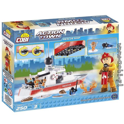 Bộ Xếp Hình Tàu Cứu Hộ COBI - 1464 Not Lego