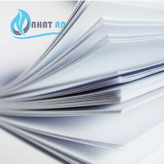 Giấy decal đế xanh A4
