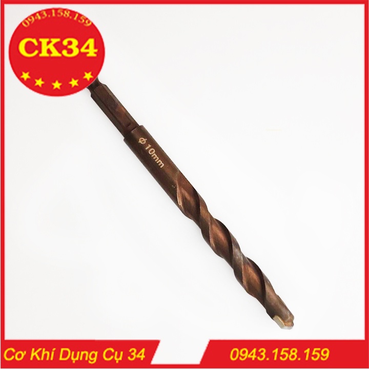 Mũi Khoan Đa Năng 2 Cạnh Chân Lục Giác Mũi khoan bê tông hàng Đài Loan