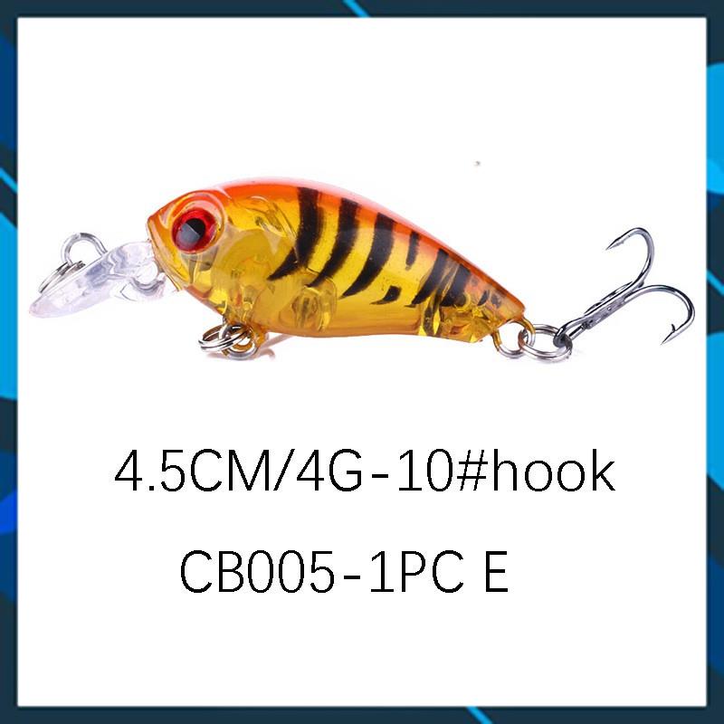 [Chất Lượng] Mồi câu cá_ Mồi Câu Lure chukky nhân tạo 3d sống động 4.5cm 4g_LURE _20