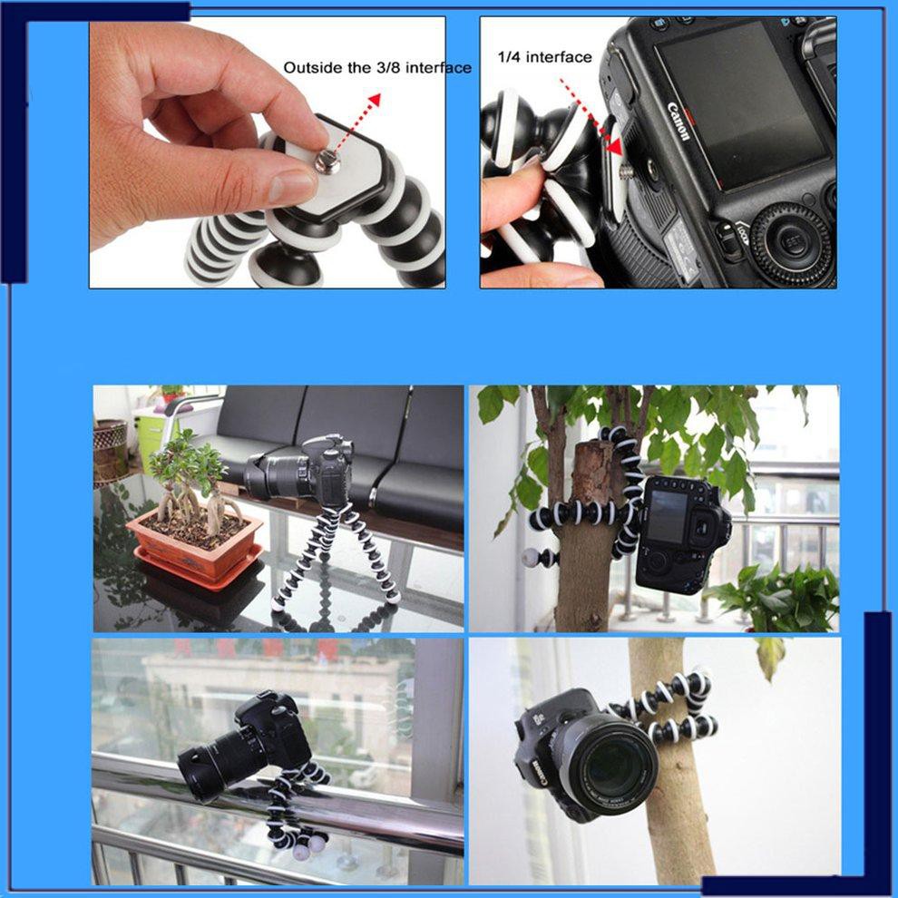 Chân Tripod Bạch Tuộc Linh Hoạt Cho Điện Thoại