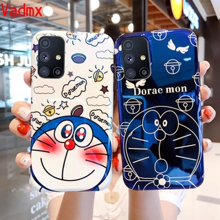 Ốp điện thoại silicon mềm hình Doraemon cho Samsung Galaxy M51 M31 M21 M11 A11 A21S A51 A71 5g 4g A31 A81 A91 M60S M80S