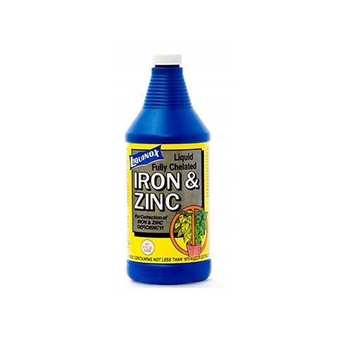 HÀNG CÓ SẴN-phân bón vi lượng Liquinox Iron & Zic bổ sung Sắt và Kẽm chai 946ml nhập khẩu Mỹ