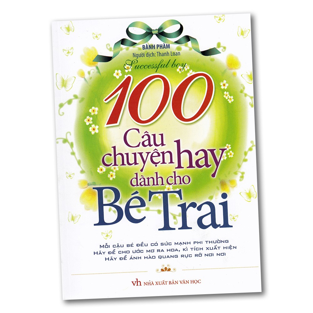 Sách - 100 Câu chuyện hay dành cho bé trai - Mới