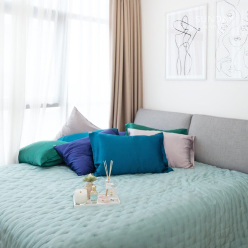 Vỏ Gối SUNDAY Lụa Mulberry 100% Ngăn Ngừa Nếp Nhăn Và Xơ Rối Tóc | Mulberry Silk Pillowcase | BigBuy360 - bigbuy360.vn