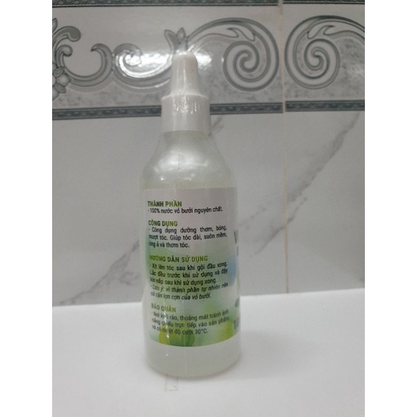 Nước Vỏ Bưởi Nguyên Chất Mẹ Ken - Xịt Thơm Tóc Sau Khi Gội Sây Khô