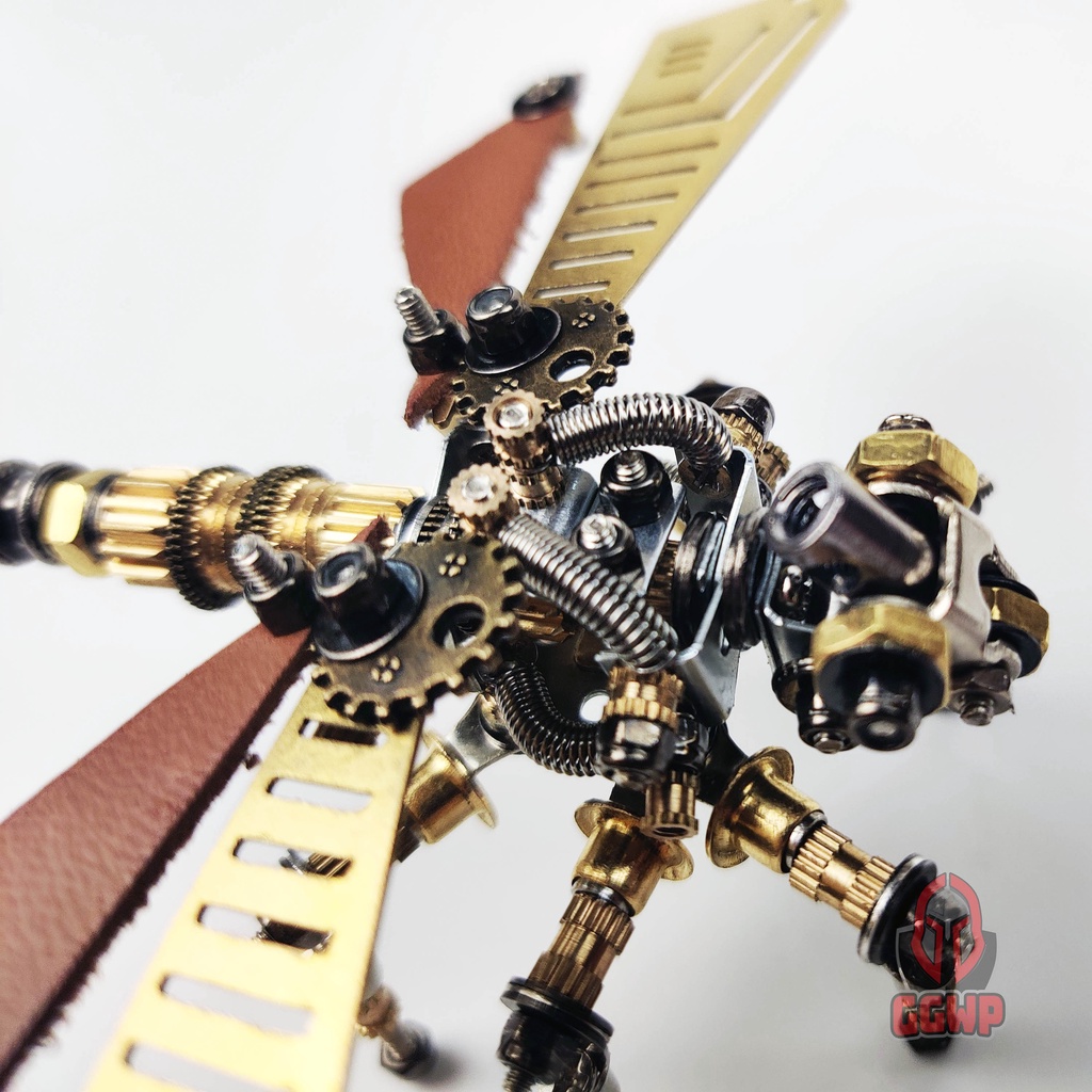 Mô hình lắp ráp cơ khí Mach Dragonfly Chuồn chuồn kim loại