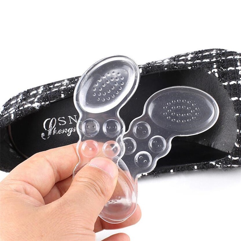 Miếng Dán Gót Chân Bằng Silicon Trong Suốt Giúp Giảm Đau Dành Cho Nữ
