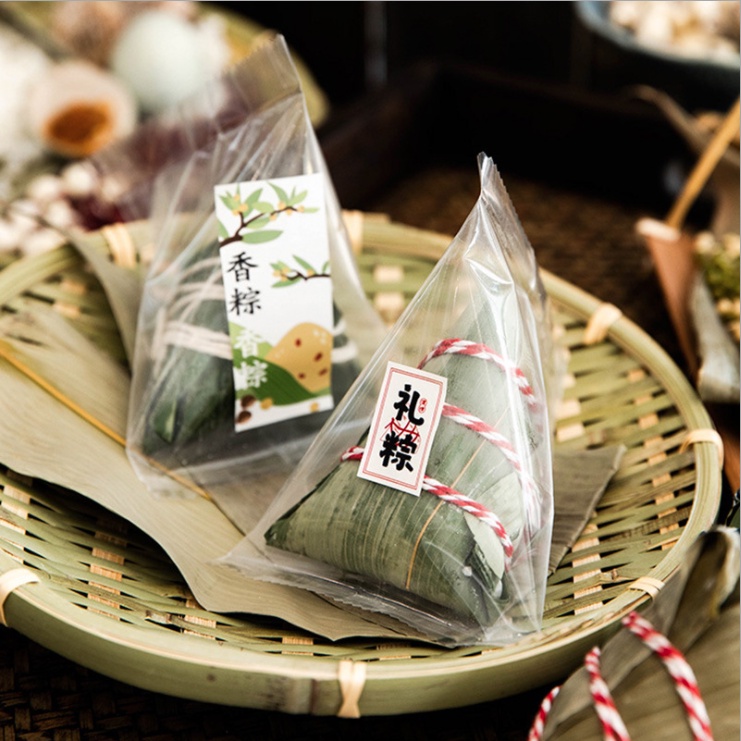 Bao bì bánh ú trong suốt, kích thước 10x13.5 cm