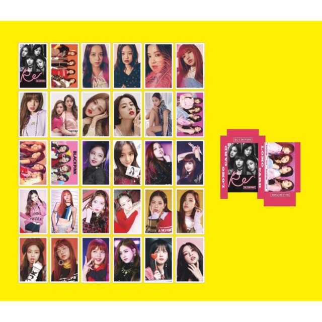 Lomo card BLACKPINK gồm 30 tấm khác nhau