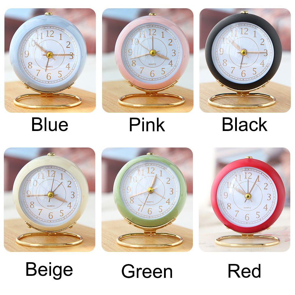 Đồng Hồ Báo Thức Mini Có Đèn Ngủ Thiết Kế Đơn Giản Tiện Dụng