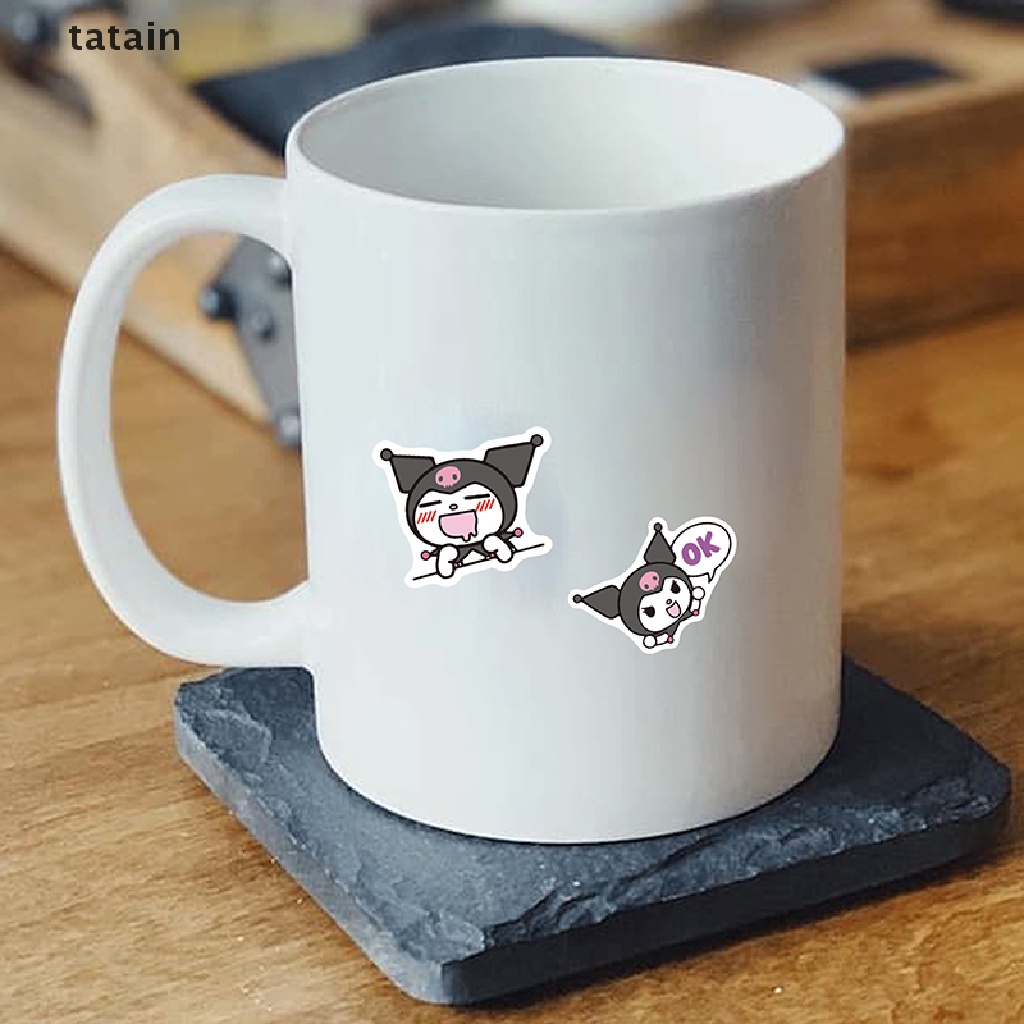 Bộ 100 Miếng Dán Anime kuromi Chống Nước Trang Trí Ván Trượt / Guitar / Laptop