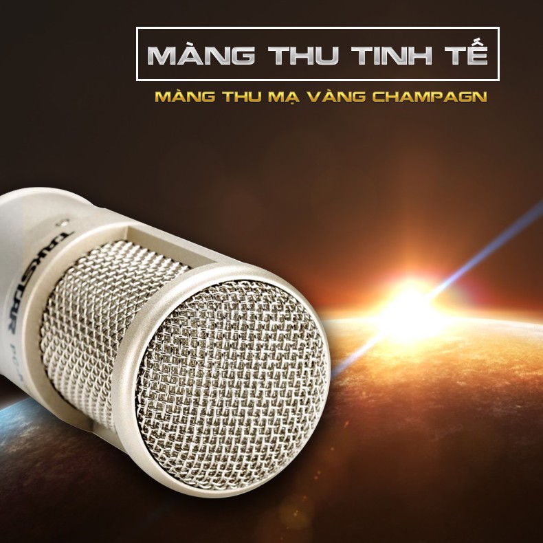 Mic Thu Âm Livestream Hát Karaoke Chuyên Nghiệp Takstar PC-K200 Độ Nhạy Cao, Lọc Tạp Âm Chính Hãng Giá Rẻ Bảo Hành 1 Năm