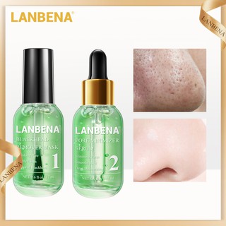 (Hàng Mới Về) Serum Trà Xanh Lanbena Lột Mụn Đầu Đen Thu Nhỏ Lỗ Chân Lông