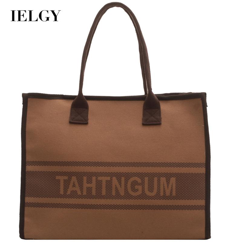 Túi tote Đeo Vai Vải canvas Thiết Kế Cỡ Lớn Thời Trang Xinh Xắn Cho Nữ
