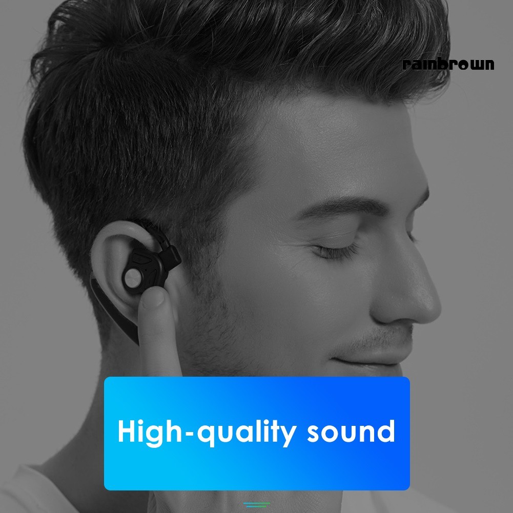 Tai Nghe Bluetooth 5.0 Không Dây Móc Tai Rj / B1