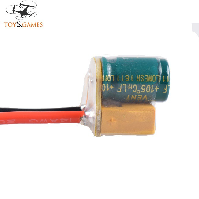 Dây Cáp Lọc Nguồn Xt60-Cap 2s-6s 2200uf Esc 25v Cho Drone