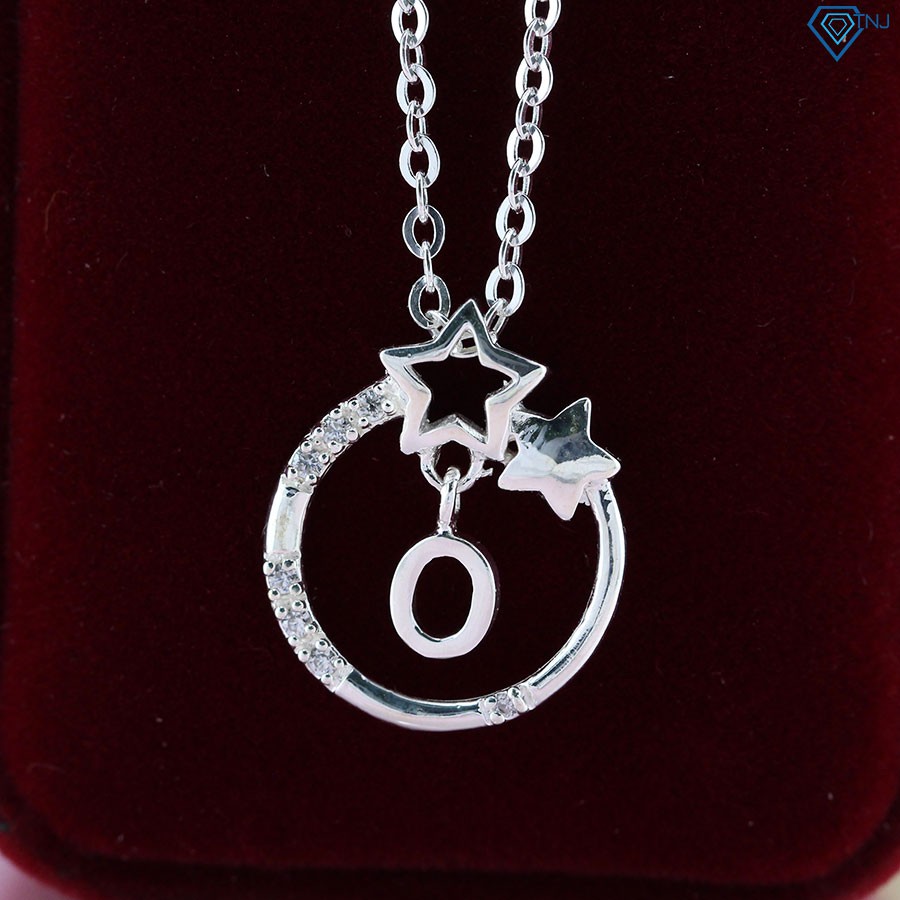 Dây chuyền nữ mặt trăng sao chữ O DCN0286 Trang Sức TNJ