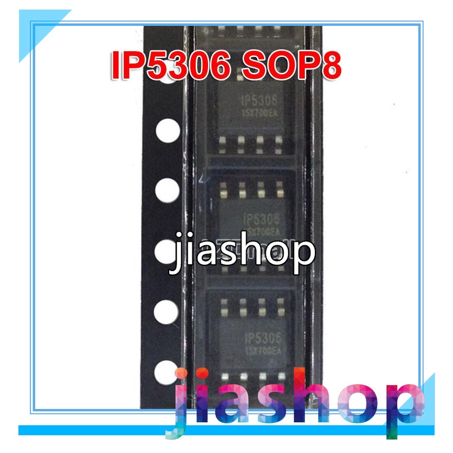 10 chiếc IP5306 SOP8 ESOP-8 Bộ nguồn Chip Sạc IC