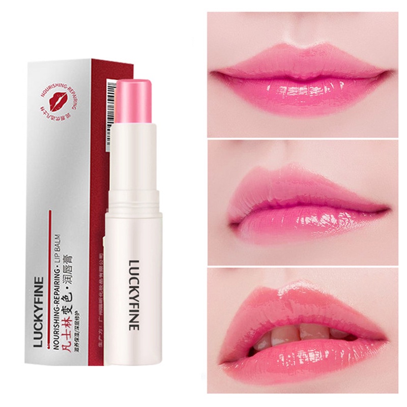 [Hàng mới về] Son môi dưỡng ẩm chống nứt nẻ đổi màu sắc độc đáo dành cho nam và nữ