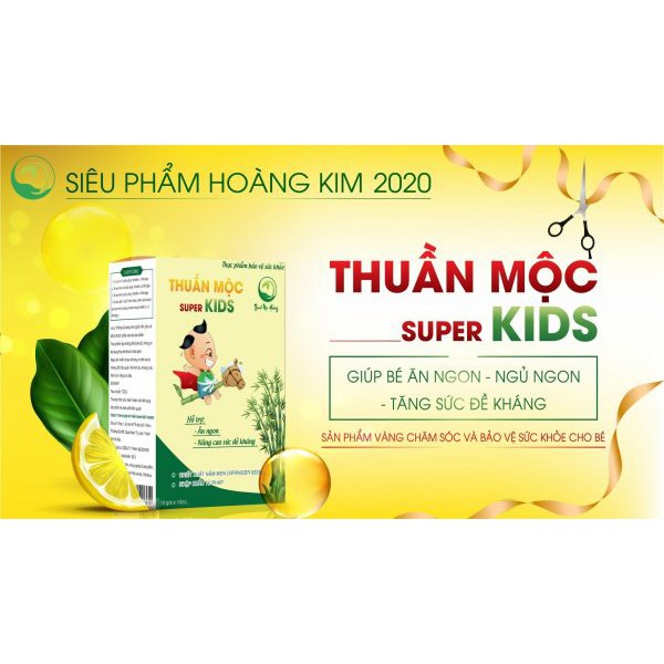 [HÀNG CHÍNH HÃNG] Thuần mộc super kids Thanh Mộc Hương | Thế Giới Skin Care
