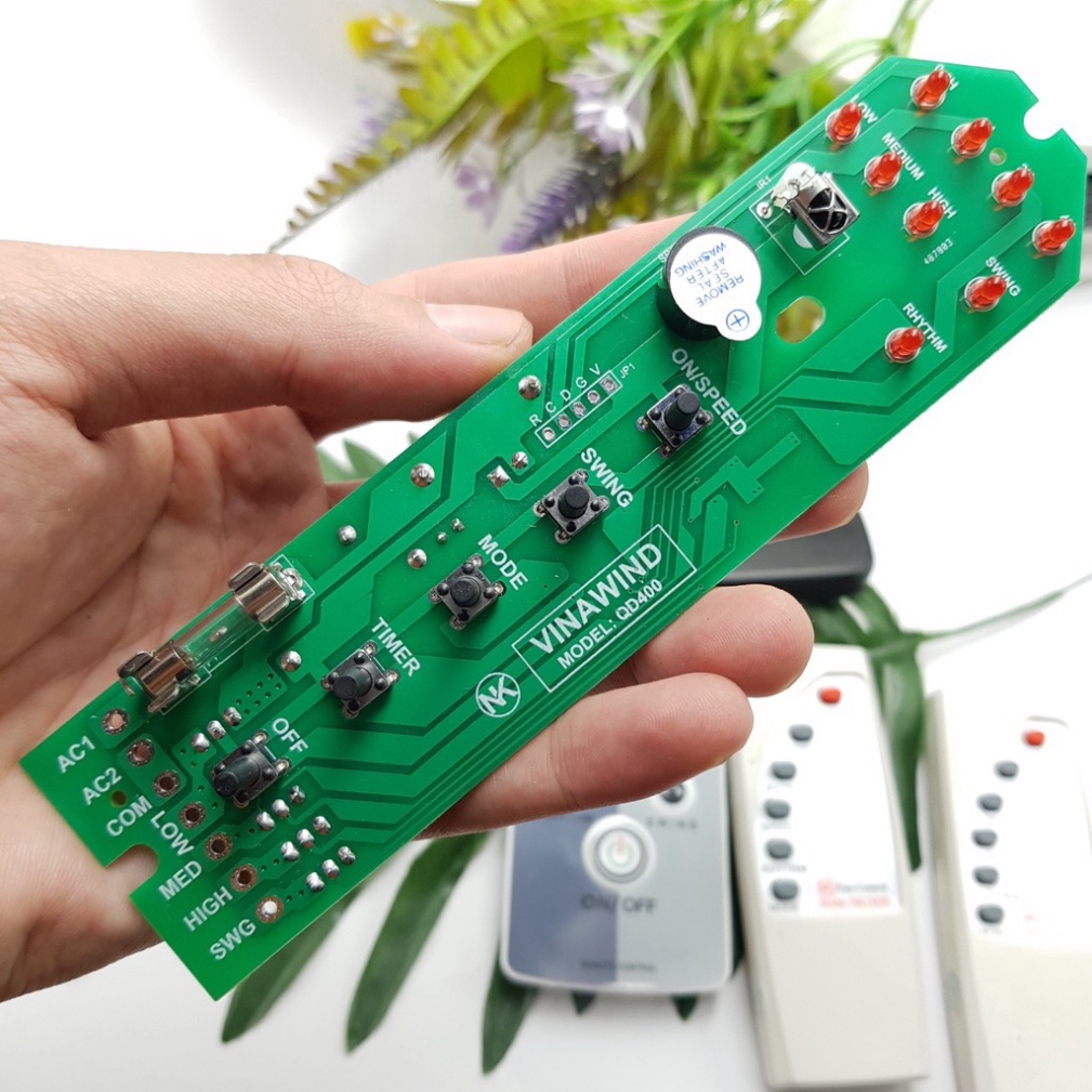 Mạch quạt cây VINAWIND QD400 - Bo quạt điện cơ QD 400
