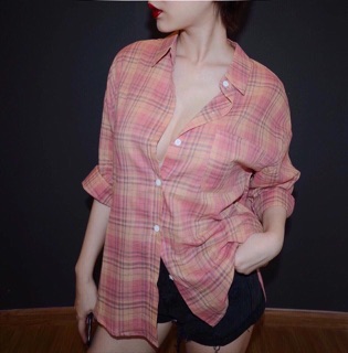 Sơ mi kẻ hot hit