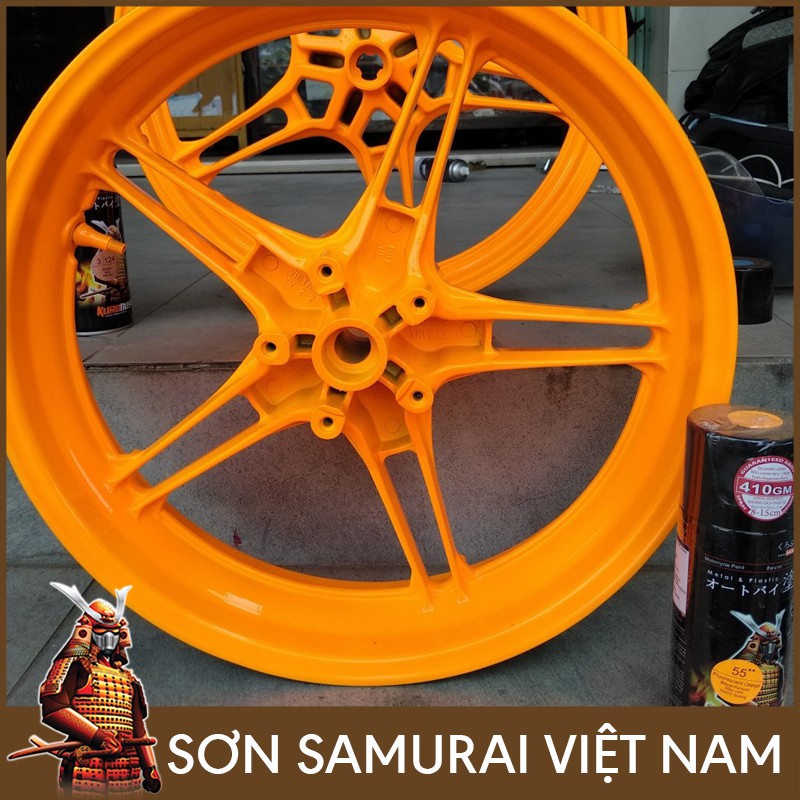 Màu cam huỳnh quang sơn Samurai, mã màu 55