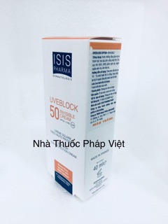 Kem chống nắng Uveblock 50