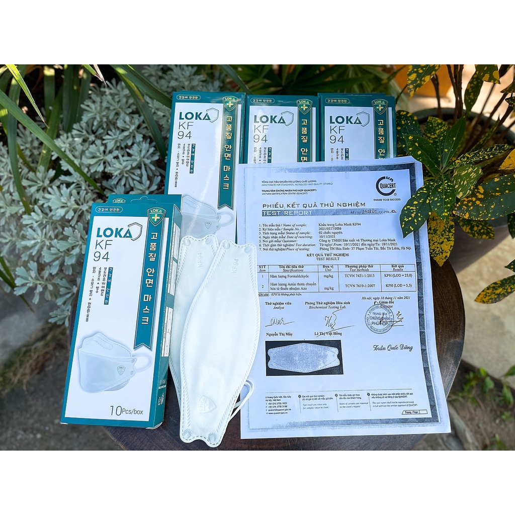 Thùng 300c KF94 LOKA Mask 🌸 FREESHIP 🌸 Khẩu Trang 4D KF94 Kháng Khuẩn Công Nghệ Hàn Quốc Hottrend