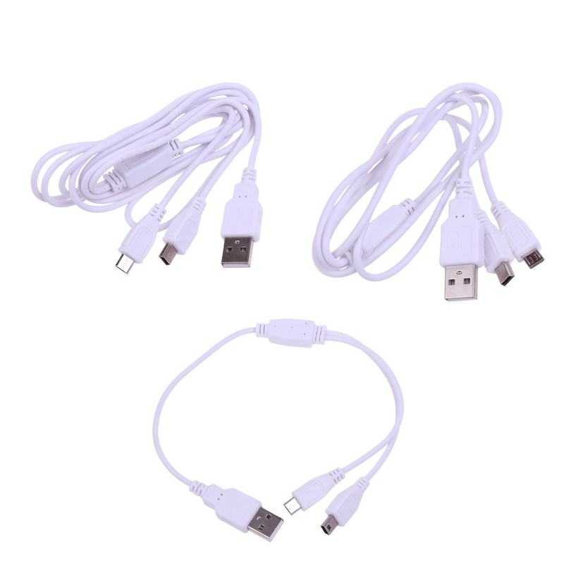 Dây Cáp Sạc usb Mini 2 Trong 1 Đa Năng Cho Android 0 / 1M 2M