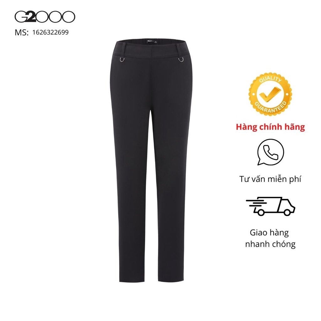 Quần Kaki Nữ Smart Fit G2000 (1626322699) Màu Đen