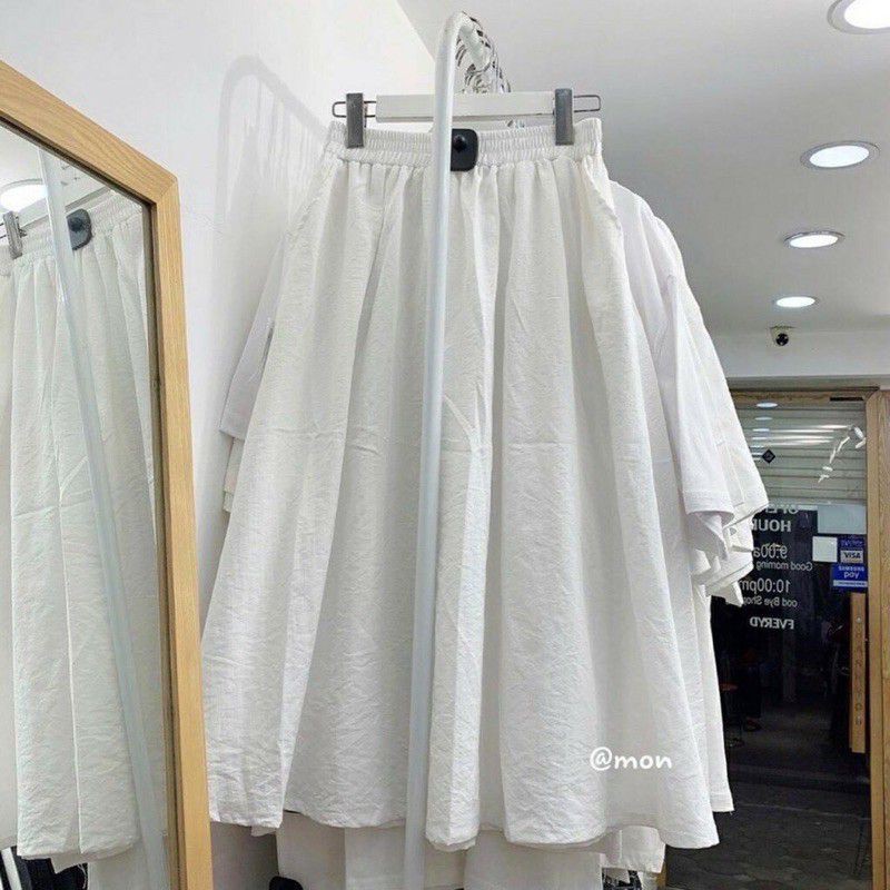 Chân váy đũi cao cấp