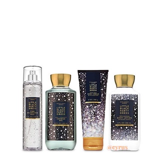 Bộ Sản Phẩm Mist Xịt Toàn Thân, Gel Tắm, Lotion BBW Little Black Party Dress từ Mỹ