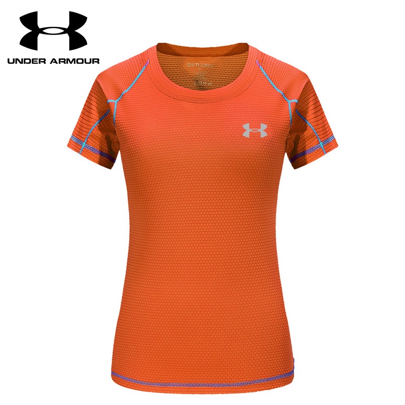 Áo thun thể thao Under Armour ngắn tay chất liệu thấm hút khô thoáng nhanh chóng