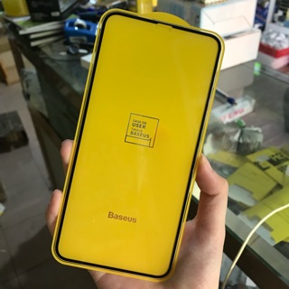 Cường lực full màn chống vân tay IPX XS max chính hãng Baseus