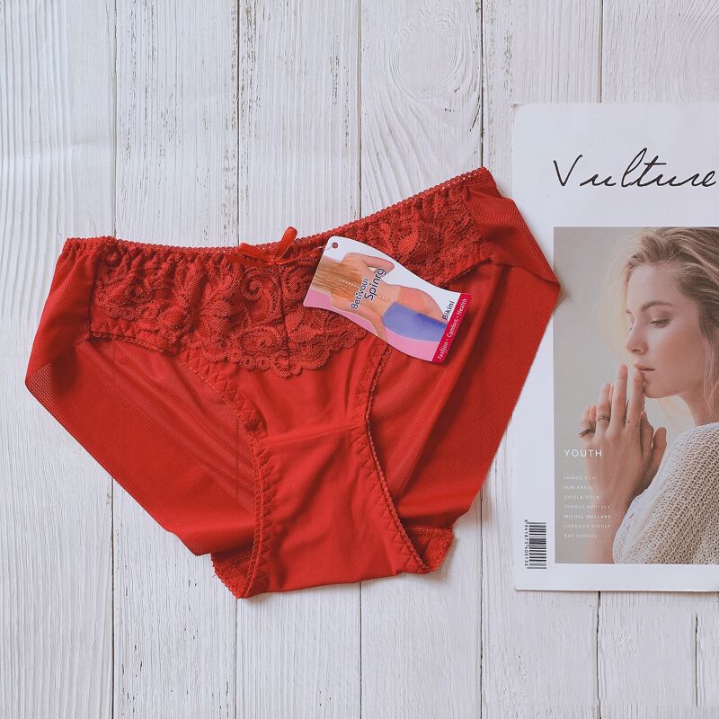 Combo 10 Quần Lót Nữ Beautyful Sping Phối Ren 5402 Form To XXL